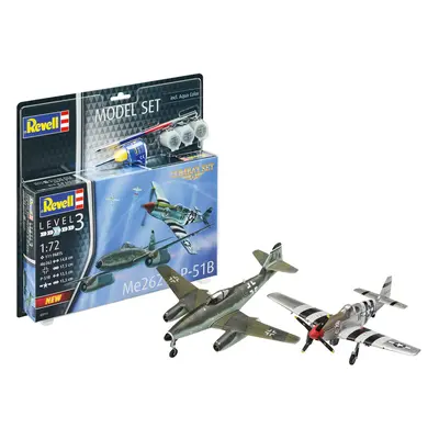 Revell Messerschmitt Me262, North American P-51B (1:72) (sada)