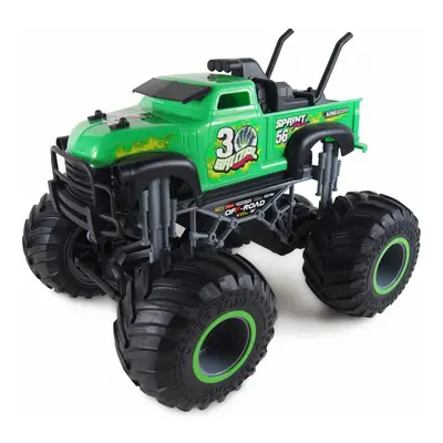 RC auto Monster Truck Crazy, zelená