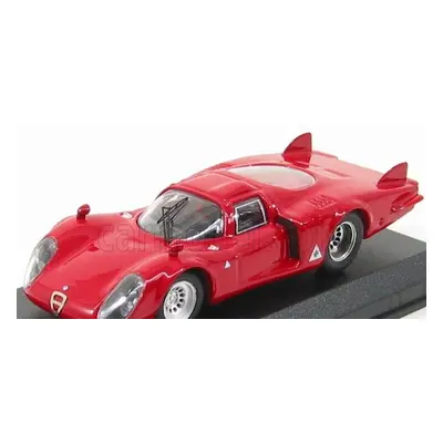 Best-model Alfa romeo 33.2 Coda Lunga Prova 1968 1:43 Red