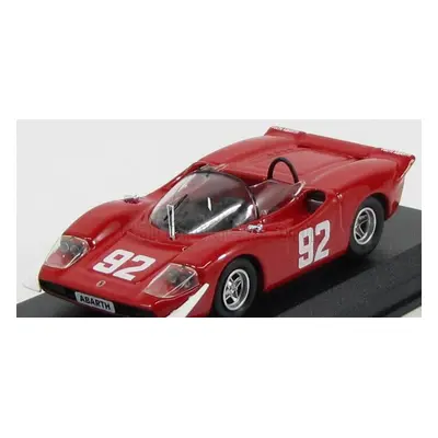 Best-model Fiat Abarth 2000s N 92 Winner Campionato Europeo Montagna 1969 A.merzario 1:43 Red