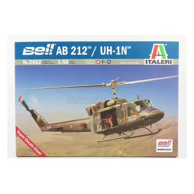 Italeri Bell Ab212 Power Uh-1n Helicopter Military 1984 1:48 /