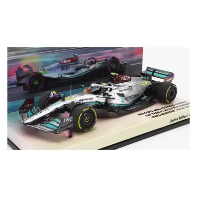 Minichamps Mercedes gp F1 W13e Mercedes-amg Petronas F1 N 44 1:43, stříbrná