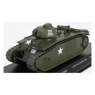 Odeon Renault B1 Bis Tank France 1945 1:43 Vojenská Zelená