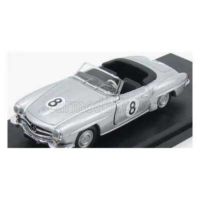 Rio-models Mercedes benz 190sl Spider N 8 Winner Macau Gp 1956 D.steane 1:43 Silver