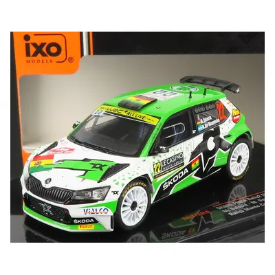 Ixo-models Škoda Fabia Rally2 Evo N 22 Rally Montecarlo 2021 1:43