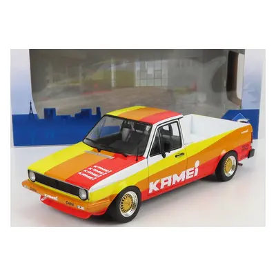 Solido Volkswagen Caddy Pick-up Mki Kamei Tribute 1982 1:18 Oranžová Žlutá Červená