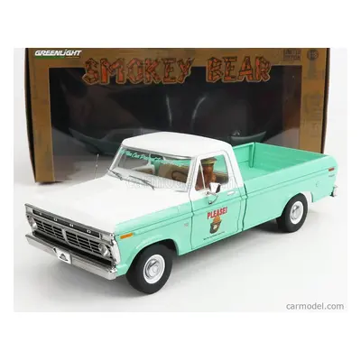 Greenlight Ford usa F-100 Pick-up Forest Service Green 1975 1:18, světle zelená