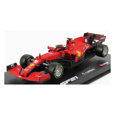 Bburago Ferrari F1 Sf21 Team Scuderia Ferrari Mission Winnow N 16 1:43, červená