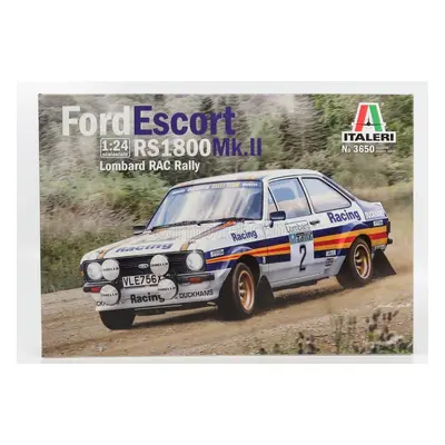 Italeri Ford england Escort Mkii N 2 Rally Rac Lombard 1981 A.vatanen - D.richards 1:24 /