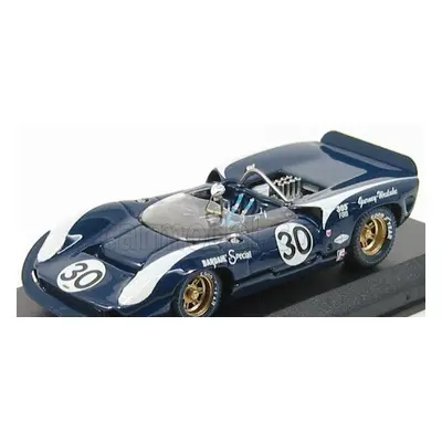 Best-model Lola T70 Spider N 30 Bridgehampton 1966 D.gurney 1:43 Modrá Bílá