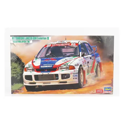 Hasegawa Mitsubishi Lancer Evolution Iii N 5 Rally Malaysia 1996 F.gocentas - K.shinozuka 1:24 /