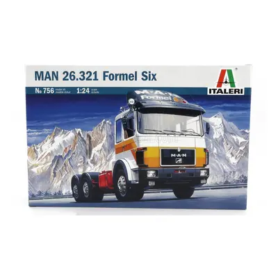 Italeri MAN 26.321 Tractor Truck 3-assi 1984 1:24 /