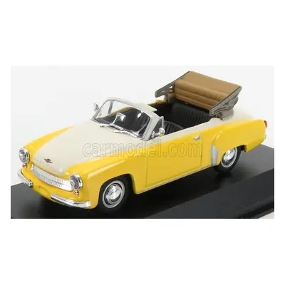 Minichamps Wartburg A311 Cabriolet 1958 1:43 Žlutá Bílá