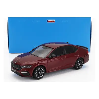 Abrex Škoda Octavia Iv Rs 2020 1:43 Red Met