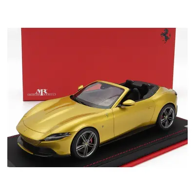 Mr-models Ferrari Roma Spider Open 2020 - Con Vetrina - With Showcase 1:18 Giallo Montecarlo - Ž