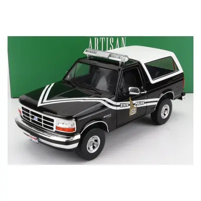 Greenlight Ford usa Bronco Idaho State Police 1996 1:18 Černá Bílá