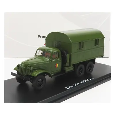 Premium classixxs ZIL 151 Kung-1m Nva Truck 3-assi 1951 1:43 Vojenská Zelená