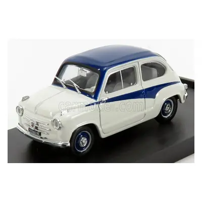 Brumm Fiat 600 750 Derivazione Abarth 1956 1:43 Šedomodrá