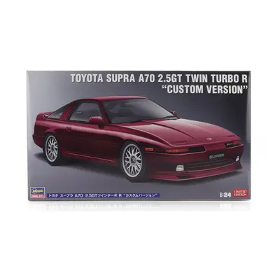 Hasegawa Toyota Supra (a70) 2.5gt Twin Turbo R Custom 1989 1:24 /