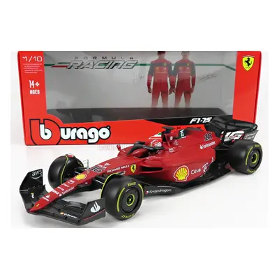 Bburago Ferrari F1-75 Scuderia Ferrari N 16 Season 2022 Charles Leclerc 1:18, červená