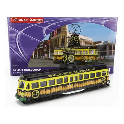 Corgi Tram Brush Railcoach Blackpool Transport Interflora 1970 1:76 Žlutá Černá