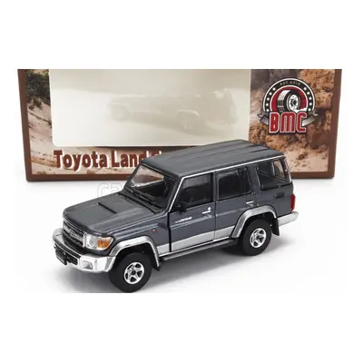 Bm-creations Toyota Land Cruiser Lc76 2014 1:64 Šedé Stříbro