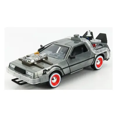 Jada De lorean Time Machine - Back To The Future 3 - Ritorno Al Futuro 3 1:24 Silver