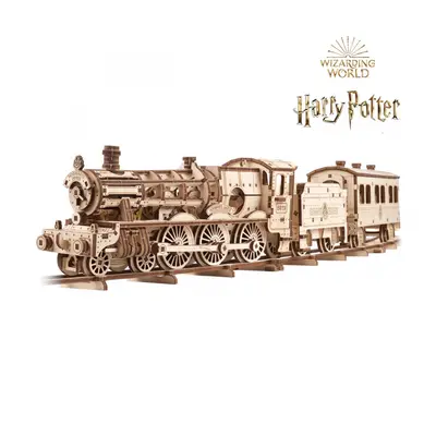 Ugears 3D dřevěné mechanické puzzle Harry Potter Bradavický expres