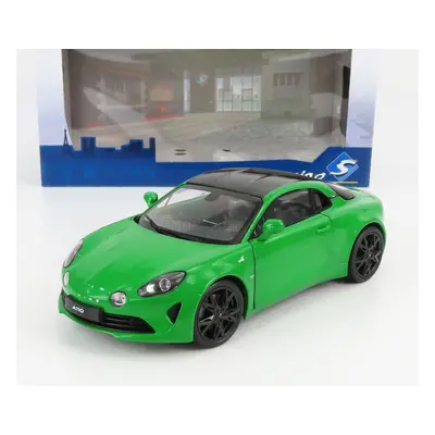 Solido Renault Alpine A110 Pure Coupe 2021 - Black Wheels 1:18 Green Met