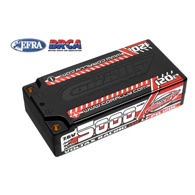 VOLTAX HiVOLT 120C LiPo Shorty Hardcase-5000mAh-7.6V-G4 (38,0Wh)