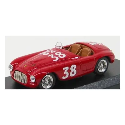 Art-model Ferrari 166mm Spider N 38 Winner Silverstone 1950 A.ascari 1:43 Red