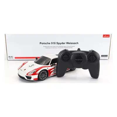 Mondomotors Porsche 918 Spider Salzburg Racing Design N 3 Weissachpackage 2013 1:24 Bílá