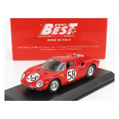 Best-model Ferrari 250lm 3.3l V12 Team N.a.r.t. N 58 24h Le Mans 1964 J.rindt - D.piper 1:43 Red