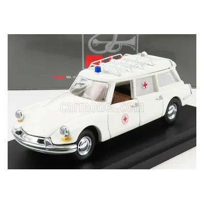 Rio-models Citroen Id19 Break C.r.i. Croce Rossa Italiana 1958 - Ambulance 1:43 Bílá