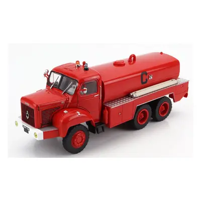 Edicola Berliet Gbc 34 Tanker Truck 1964 Požární vůz 1:43, červená