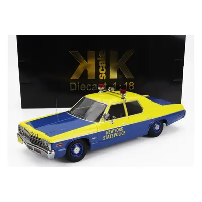 Kk-scale Dodge Monaco New York State Police 1974 1:18 Žlutá Modrá