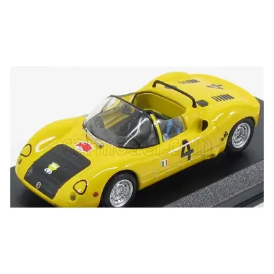 Best-model Fiat Abarth 1000sp Spider N 4 Bassano-montegrappa 1970 M.baldo 1:43 Žlutá Černá