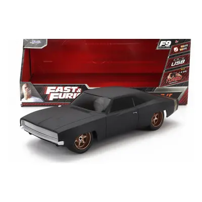 Jada Dodge Dom's Dodge Charger R/t 1968 - Fast & Furious 9 1:16 Matt Black