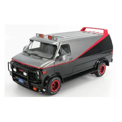 Greenlight GMC Vandura A-team Van - 1983 1:12 Šedá Černá