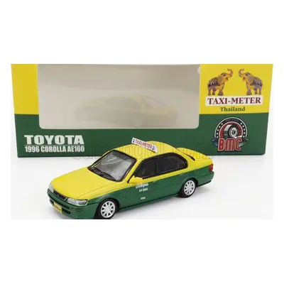 Bm-creations Toyota Corolla Ae100 Thailand Taxi 1996 1:64 Žlutá Zelená