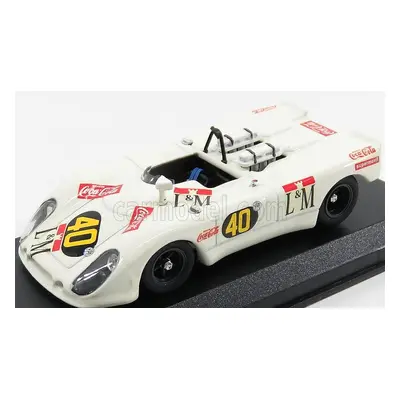 Best-model Porsche 908/2 Flunder Spider N 40 Temporada 1970 Decadenet - Pairetti 1:43 Bílá