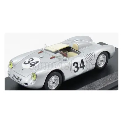 Best-model Porsche 550rs Spider N 33 24h Le Mans 1957 Storez - Crawford 1:43 Silver