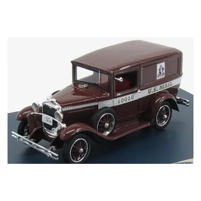 Genuine-ford-parts Ford usa Model-a Van Us Mail 1931 1:43 Brown