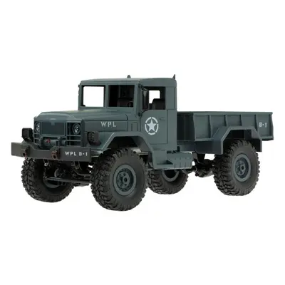 RC auto Military Truck, šedá