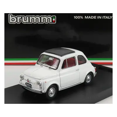 Brumm Fiat 500f Tetto Chiuso - Closed 1965 1:43 Bianco