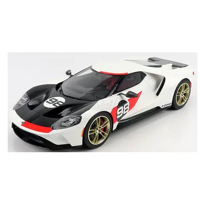 Truescale Ford usa Gt Heritage Edition 2021 1:18 Bílá Černá