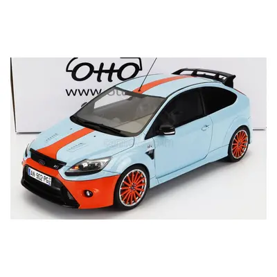 Otto-mobile Ford england Focus Rs Mkii 2010 - 24h Le Mans Tribute 1:18 Světle Modrá Oranžová