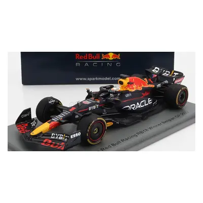 Spark-model Red bull F1 Rb18 Team Oracle Red Bull Racing N 1 Winner Belgium Gp World Champion 2