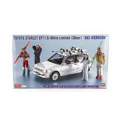 Hasegawa Toyota Starlet Ep71 Si Ski Version 1987 1:24 /