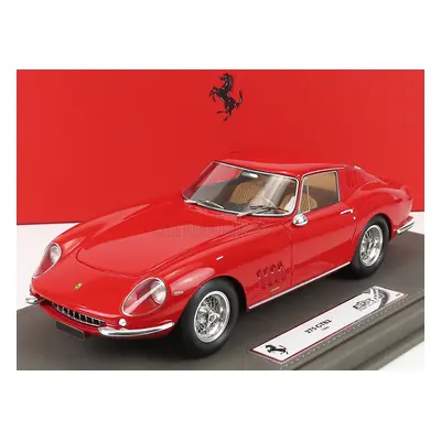 Bbr-models Ferrari 275 Gtb2 Coupe 1966 - Con Vetrina - With Showcase 1:18 Red